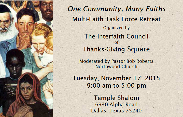 Invitation to the Multi-Faith Task Force